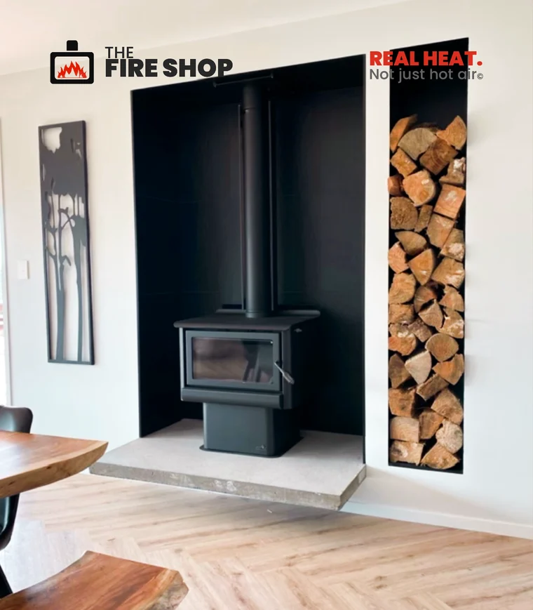 The Fire Shop installation