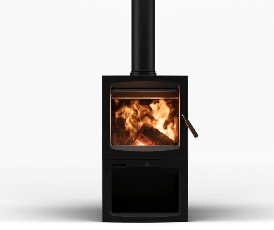 Maxen St Clair 350 freestanding wood fire